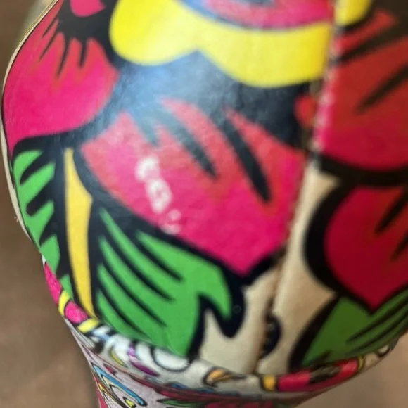 Goby Multiclored Sugar Skull Platform Pump PLT2050 Size 9.5 - Picture 14 of 14